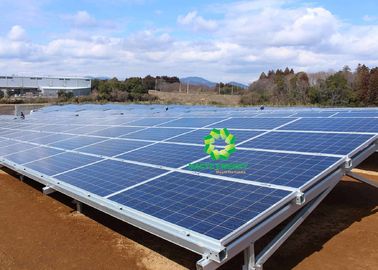 Labor Saving Ground Mount Solar Racking Systems , Adjustable Solar Mounting System