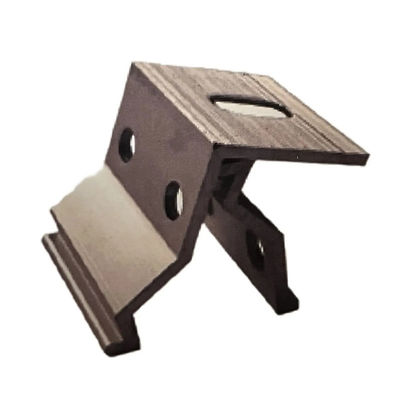 Giá tốt. Trọng lượng tuyết 1.5KN/M2 Clamp cuối Mặt trời nhôm hợp kim Pv Module Clamps trực tuyến